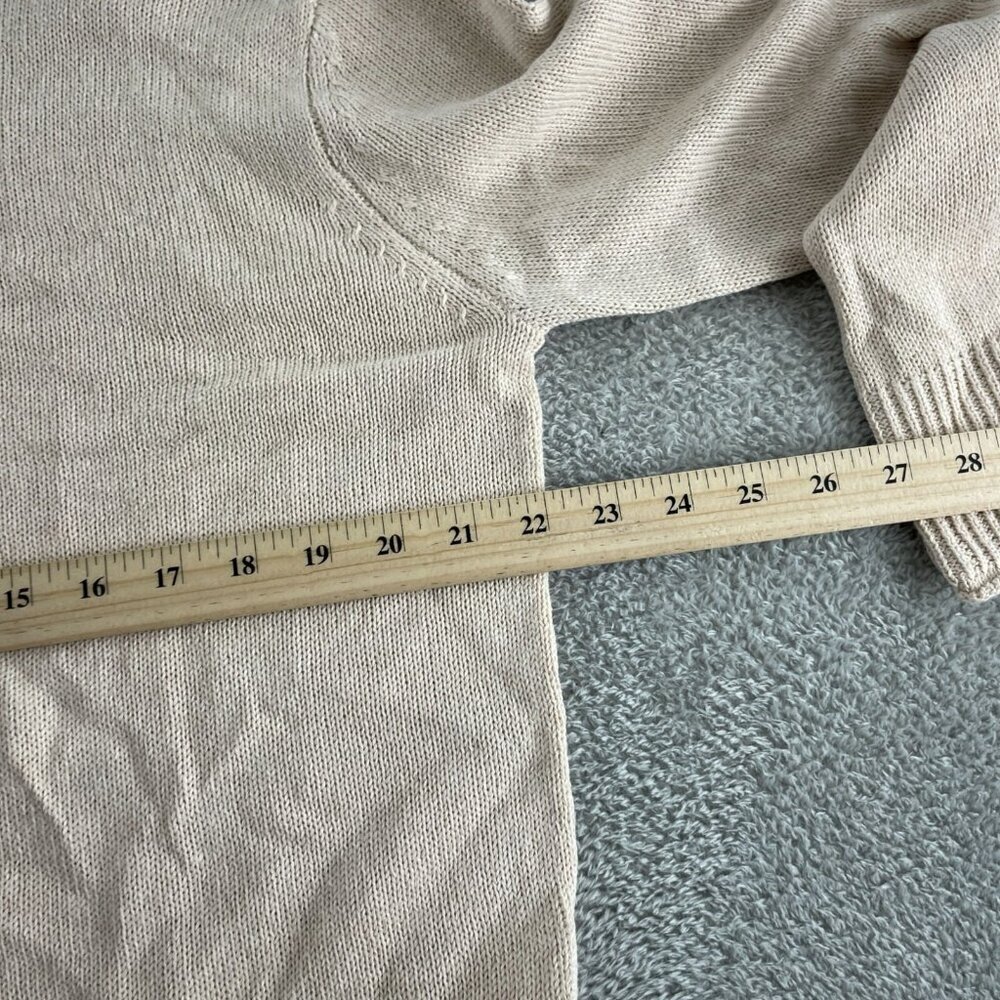 Ella Moss Beige Crewneck Sweater M Womens Nwt 1764 — image 6 of 8